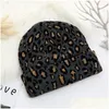 Berretto/berretti di cranio leopardo beanie inverno all'aperto accarezza calda cappello di moda accessori per cappellini cabine drop drop drop drop drop drop drop drop drop drop drop drop drop drop drop drop drop dropears waives guanti dhdlj dhdlj