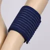 Knee Pads 2 Knitted Breathable Brace Guard Calf Muscle Arthritis Support Sports Gym