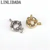 Components 30Pcs Hot Copper Spring Ring Clasp With Open Jump Ring Accessories For Jewelry DIY Findings Components