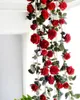 Feestdecoratie kunstmatige bruiloft boog bloemen zijden bloem slinger nep rozen wijnstok 70 centimeter voor backdrop home outdoor