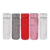 Tumblers 500ml 다이아몬드 열 컵 휴대용 스테인레스 스틸 가정용 물 창조적 선물 선물 배달 홈 정원 부엌 식당 B DHLZV