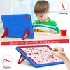 Kids Tablet PC Cases for iPad 10.2 Inch 9th 8th 7th Gen Generation Silicone Plastic Hybrid Build-in Kickstand Shockproof Fashion Cover Spider Design