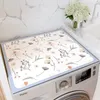 Washing machine dust cover cloth microwave oven leather cover towel mat refrigerator top no-wash waterproof sunscreen system cover