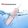 Oral Irrigator Taşınabilir Diş Su Dinçesi USB Şarj Edilebilir Su Jet İpon Diş Seçim 4 Jet İpucu 220ml 3 Mod Toptan