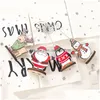 Party Decoration Christmas Label Holder Cartoon Desktop Memo Clip Office Sitskort Holder Drop Delivery Home Garden Festle Supplies DHTDW