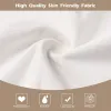 Vita sublimering av tygväskor gynnar tomma duk livsmedelsväskor för dekorering och DIY -hantverk DHL FY3438 i0721