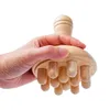 Handheld Wood Swedish Cup Wooden Therapy Massage Roller Lymphatic Drainage Body Sculpting Tool Anti-Cellulite Muscle Relief