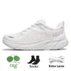 Hoka One Clifton 8 9 Hokas Koşu Ayakkabıları Bondi 8 Beyaz Siyah Kıyı Gökyüzü Canlı Turuncu Virgi Kum Havadar Karbon X 2 Spor Ayakkabıları Kadın Erkekler Açık Mekan Jogging Eğitmenler