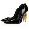 En iyi marka 2024s/s Lipstrass kraliçe sanallar ayakkabı patent deri kadın parti düğün yuvarlak ayak parmağı yüksek topuklu bayan gladiator santalias eu35-44