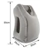 Pillow Inflatable Air Cushion Travel Pillow Headrest Chin Support Cushions for Airplane Plane Office Rest Neck Nap Pillows
