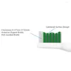 Storage Bags 4Pcs Replaceable Toothbrush Heads For LANSUNG U1 A39 A39Plus A1 SN901 SN902 Electric Blue
