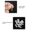 False Nails 500st Simple Artificial Foldble Fake Full Cover Multipurpose Natural Color Press på