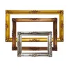 Frames Solid Wood Picture Frame Customized With Large Size Carved Flower Antique European Decorative Oil