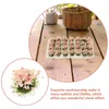 Decorative Flowers Flower Cluster Miniature Static Model Tufts Scenery Fake Diy Table Artificial Sand Tuft Simulated Ornament Landscaping