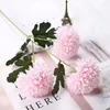 Decorative Flowers 10Pcs OnionBall Large Flower Head Simulation Dandelion Branch Home Decoration Silk Wedding Wall Holding Flores