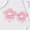 Sewingbegrip gereedschap breien bloem borduursels hand haak snoepbloemen naaien applique diy kleding hoed hoofdbanden drop dhynx