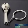 Sleutelchains lanyards Mini Tools Wrench Keychain Metal auto sleutelring hoogwaardige simatie sleutel ketting sleutelhanger keyfob juwelen dhgarden dhqot