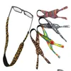 Party Favor Neoprene Glasses Rope Singlesided Printing Swimming Ski Sports Lanyard Drop Delivery Home Garden Festive Supplies Event Dhrta