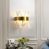 Lampy ścienne zamontowana lampa nordycka kuchenna Wystrój Inteligentne łóżko Dekoracja salonu Akcesoria Deco LED Światło zewnętrzne