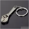 Sleutelchains lanyards Mini Tools Wrench Keychain Metal auto sleutelring hoogwaardige simatie sleutel ketting sleutelhanger keyfob juwelen dhgarden dhqot