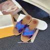 pantoufle paris diapositives de plage classique talon plat été Designer flops dame broderie sandales femmes chaussures hôtel bain dames sexy sandales EUR TAILLE 35-42