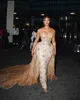 2023 AMVCA ASO EBI GOLD SMERAMAG PROM DRESS SEBSINADE SOM TULL Evening Formal Party Second Reception Födelsedagsförlovningsklänningar Klänning Robe de Soiree ZJ308