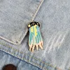 Speciale dierenbroche cartoon kwallen email pins grappige creatieve badge denim jassen revers pin sieraden mooi maar gevaarlijk