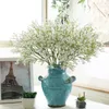 Decorative Flowers 1pcs Artificial Baby's Breath Flower Gypsophila Fake Silicone Plant For Wedding Home El Party Decoration 9 Colors & Wreat