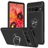 Coque de téléphone pour LG K53 K51S Stylo7 pour Google Pixel 8 Pro 7 Pro 7A 6A avec support de bague rotatif à 360 ° Béquille Support de voiture Soft TPU Housse de protection en plastique dur double couche