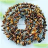 Stone Yowost Natural Chips Spacer Loose Beads Strand For Diy Jewelry Making Earrings Bracelets Necklace Accessories 35 Inches Bl302 Dht3P