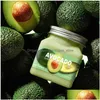 Body Scrubs Scrub al burro Frutta biologica Strofina di papaia Coconut Exfolianting Idratizzante Rimuovere la crema per cucina Crema Crema Cucitura Droping D DHEM6