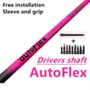 Club Grips Golf Sürücüleri Mil Autoflex SF505x SF505 SF505xx Flex Grafit Ahşap Ücretsiz montaj manşonu ve tutamak 230522