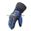 Motorcycle Gloves Waterproof Warm Touch Sn Motorcycles Cycling Riding Tactical Antifall Offroad Thickened Long Men Women Glove Drop Dhued