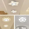 Plafoniere Lampadario moderno Lampada da corridoio LED AC85-265V Apparecchi Decorazione domestica Lampade E27
