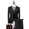 vestido de traje de traje masculino Popular de três peças configurada de luxo noivo de luxo noivo de casamentos, figurino de vestido Blazer size m-6xl