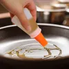 BBQ Tools Accessories Barbecue Oil Brush Dispenser with High Temperature Resistant Silicone Seasoning Bottle Kitchen Baking Gadgets 230522