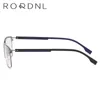 Lunettes de soleil Cadres Mode Hommes Myopie Prescription Lunettes Cadre Business Style Lunettes Optique Mâle Rectangle En Acier Inoxydable Lunettes