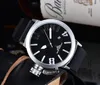 2023 nouvelle montre hommes loisirs diamant montres or boîtier en acier caoutchouc Quartz montre-bracelet bracelet mâle Relogio Masculino UB4