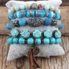 Bracelets RH mode bohême perles Bracelet ensembles 5pc pile Bracelets ensemble pour femmes bijoux cadeau amis anniversaire