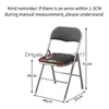 Patio Benches Folding Chair Household Plastic Dining Chairs Outdoor Portable Activities Meeting Training Staff Back Computer Seating Dhgax