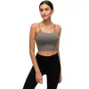 L-83A Solid Color Women Yoga Bra Slim Fit Sports Bras Fitn Vest Sexiga underkläder med avtagbara bröstkuddar andas mjuk svett Wicking Lady Tank till A5BH#