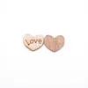 Other Event Party Supplies 100Pcs Mini Wooden Love Heart Wedding Table Scatter DIY Craft Accessories Rustic Decoration Favor Scrapbooking 230522