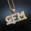 Ожерелья с подвеской в виде букв, ожерелье, Новое поступление, God FAMILY MONEY, AAA, циркон, мужские подвески, ожерелье, ювелирные изделия в стиле хип-хоп