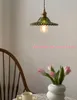Lampy stołowe włoska lampa wewnętrzna bateria w stylu chiński w stylu domowym sypialnia salon barka dekoracja lotosu światło sufitowe
