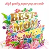 Greeting Cards Pop Up Mothers Day Card 3D Paper Flower Bouquet Happy For Gifts Mom Drop Delivery Amsbd