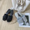 Chanellies Heels Slippers chandal Sandal Chanelity 60CM Paris Block Crystal Embellished Slides Silver Black Mid High Pumps Pearls Charm Heel Mules Intelocking C Bu