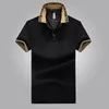 Hot Sales Shirt Luxury Design Male Summer Turn-Down Collar Short Sleeves Cotton Shirt Men Top