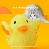 Cat Toys Smart Automatic Cat Toys Flapping Duck Interactive Electric Bird Toys Cat Plush Toy With Catnip Vibration Sensor Cats Game Toy G230520