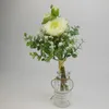 Flores decorativas Flower artificial Eucalyptus gypsophophila buquê para casamento de casamento de Natal DIY Decoração de mesa de casa cair FALS