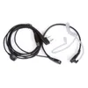 Talkie-walkie 2 pièces extensible PThroat Microphone micro écouteur casque pour Baofeng CB Radio UV-5R 8W UV-5RE UV-B5 GT-3